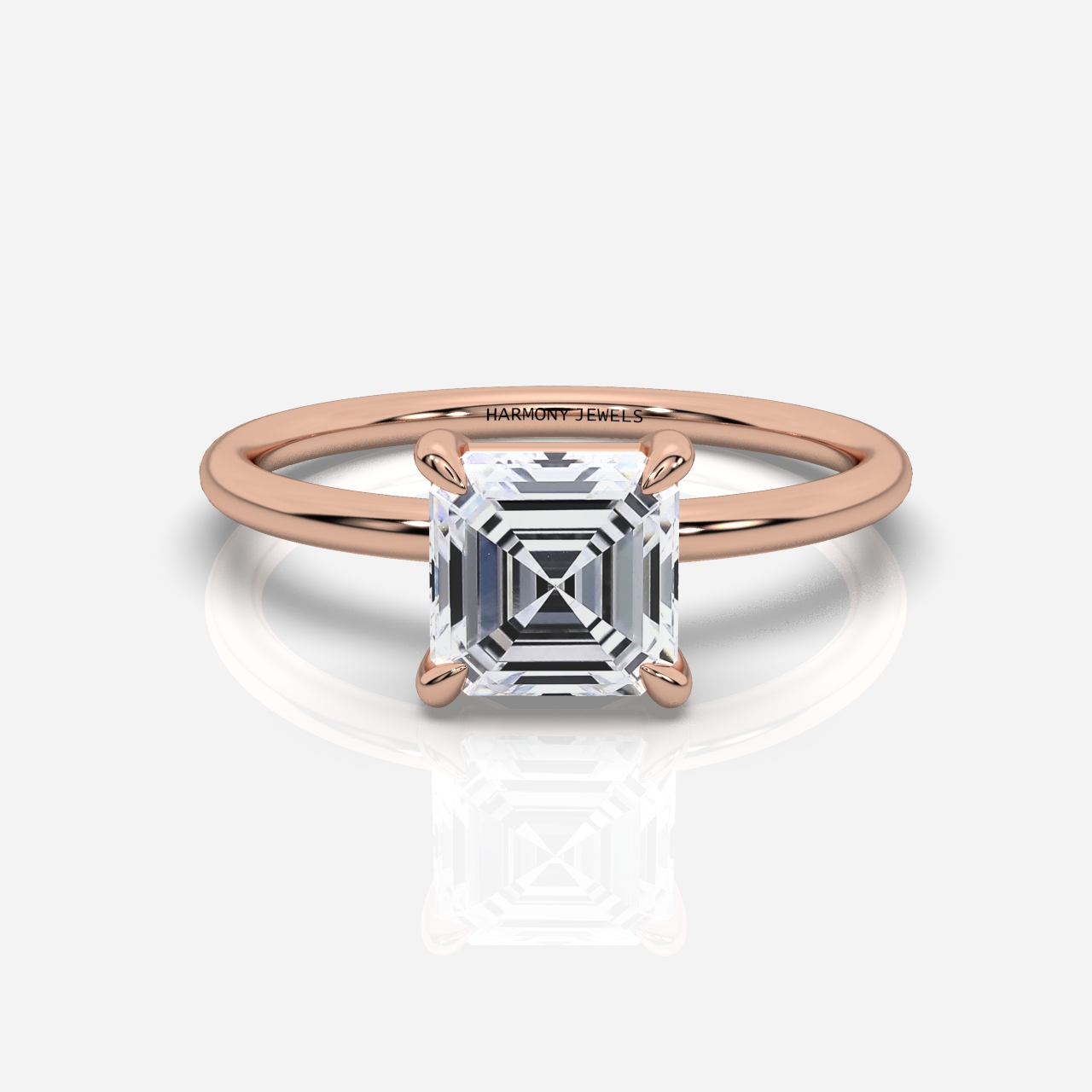 Juliette Solitaire Asscher